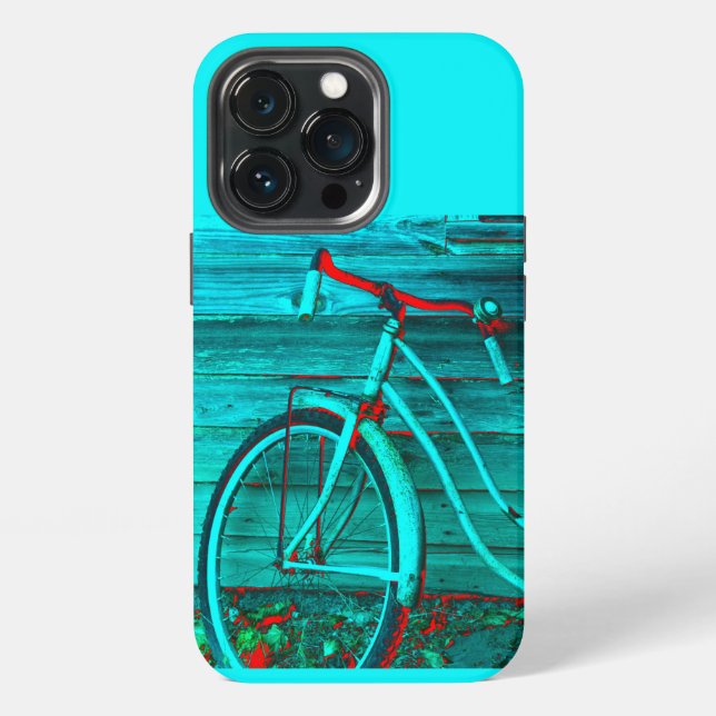 Rustic Vintage Bicycle iPhone Case (Back)