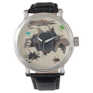 Rustic Vintage Car Grunge Art, Watch