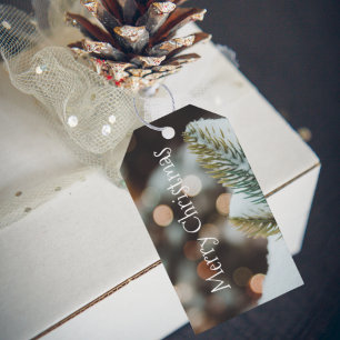 Rustic Vintage Christmas Gift Tags