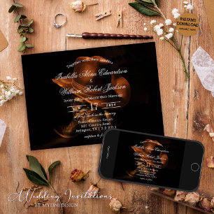 Rustic Vintage Cowboy Boots Country Wedding Invitation