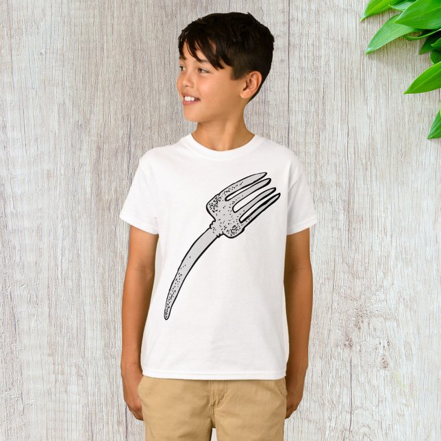 Rustic Vintage Fork Retro Cutlery T-Shirt (Creator Uploaded)