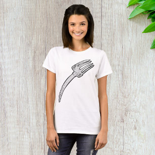 Rustic Vintage Fork Retro Cutlery T-Shirt