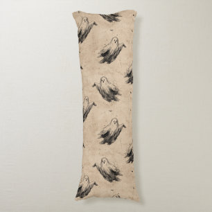 Rustic Vintage Ghost Pattern (2) Body Cushion
