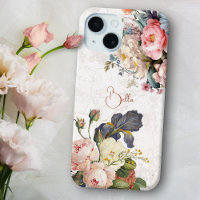 Rustic Vintage Personalised Roses & Iris