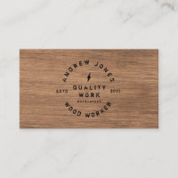 Rustic vintage typography dark wood modern minimal