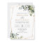 Rustic Watercolor Eucalyptus Greenery Gold Wedding