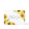 Rustic Watercolor Sunflowers Floral Wedding