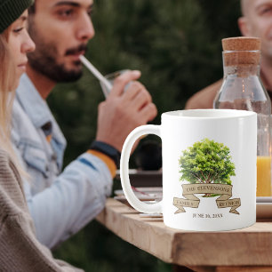 Rustic Watercolor Tree Family Reunion  Coffee Mug