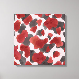 Rustic Watercolor Winter Animal Print