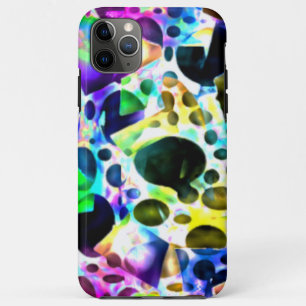 Rustic watercolor with holes and cutouts iPhone 11 pro max case