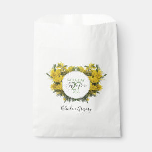 Rustic Wattle Acacia Wedding   Favour Bags