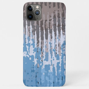 Rustic Weathered/ Brown Blue iPhone 11 Pro Max Case