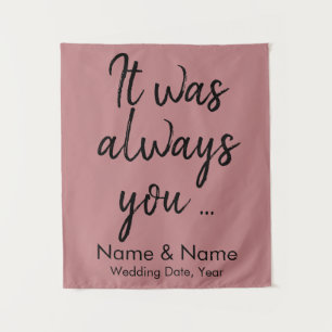 Rustic Wedding Backdrop for Ceremony on a budget Tapestry