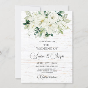 Rustic Wedding invitation
