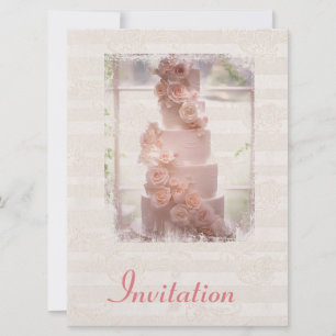 Rustic Wedding Invitation Chic Invitation