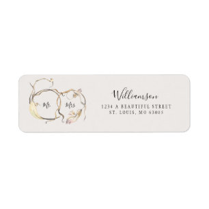 Rustic Wedding Mr and Mrs