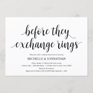Rustic Wedding Rehearsal Dinner Invitation cards