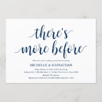 Rustic Wedding Rehearsal Dinner, Navy Blue