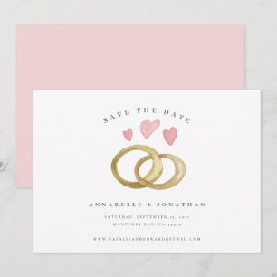 Rustic wedding ring pretty pink girly modern