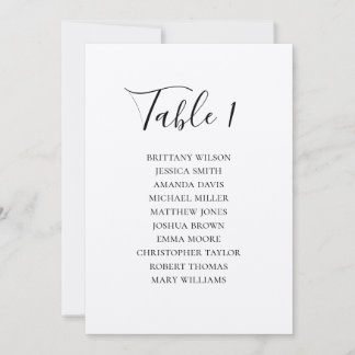 Rustic wedding seating chart. Modern country Invitation