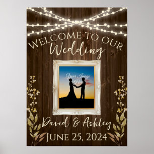Rustic Wedding Sign
