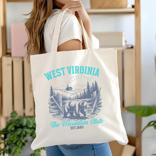 Rustic West Virginia Nature Scene  Tote Bag