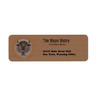 Rustic Westen Plains Bison