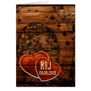 Rustic Western Barn Wood Horseshoe Wedding