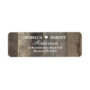 rustic western country woodgrain barn wedding
