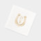 Rustic Western Horseshoe Custom Monogram Wedding