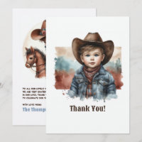 Rustic Western Howdy, Partner! Cowboy Birthday
