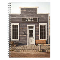 Rustic western town jail. 3d ing. Part of a wester