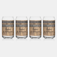 Rustic Whiskey Keg Personalised
