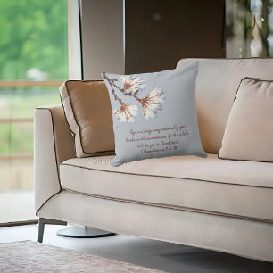 Rustic Whispering Petals Cushion