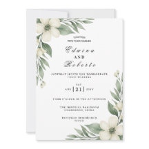 Rustic White Gardenia and Eucalyptus Wedding