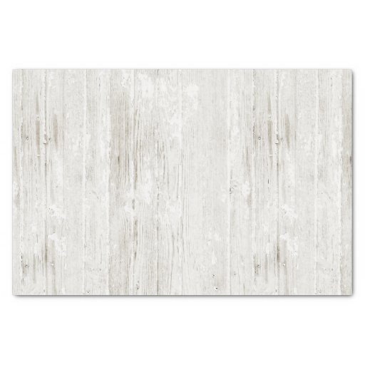Image of Rustic Whitewashed Wood Tissue Paper