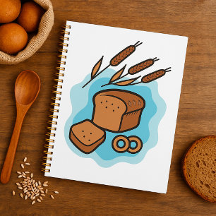 Rustic Whole Grain Bread Farmhouse Food Planner