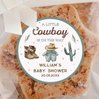 Rustic Wild West Cowboy Baby Shower