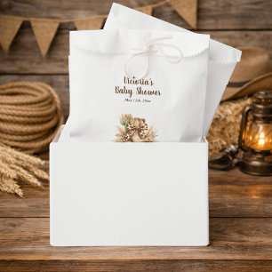 Rustic Wild West Cowboy Boot Baby Shower Thank You Favour Bags