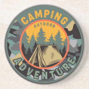 Rustic Wilderness Adventure  Coaster