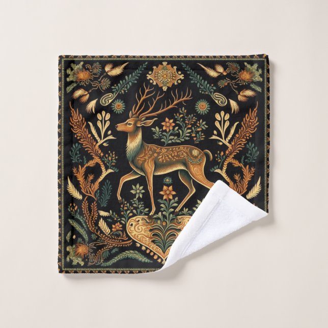 Rustic Wilderness Deer Wash Cloth (Wash Cloth)