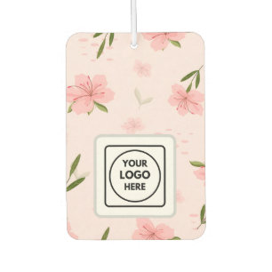 Rustic Wildflower Custom Logo Air Freshener