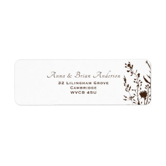 Rustic Wildflowers Fall Floral Wedding