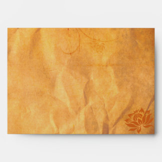 Rustic Window Frame Wedding Envelope