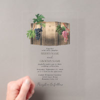 Rustic Wine Barrel Winery Vineyard Wedding