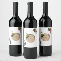 Rustic Wine Barrel Winery Vineyard Wedding