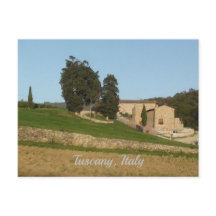 Rustic winery landscape in gold tonesTuscany Italy