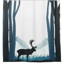 Rustic Winter Nature Illustration