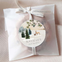 Rustic Winter Woodland Baby Shower