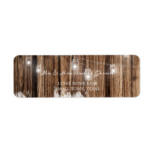 Rustic Wood and Lanterns